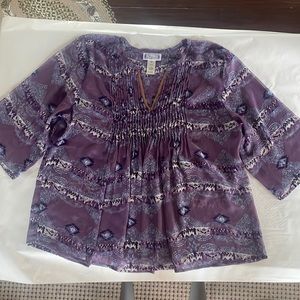 Shyanne Western print top